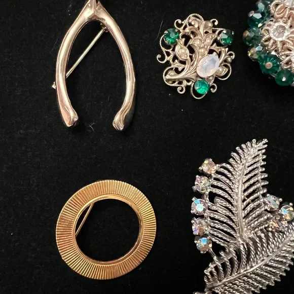 Lot of 11 vintage pins brooches - Picture 4 of 5